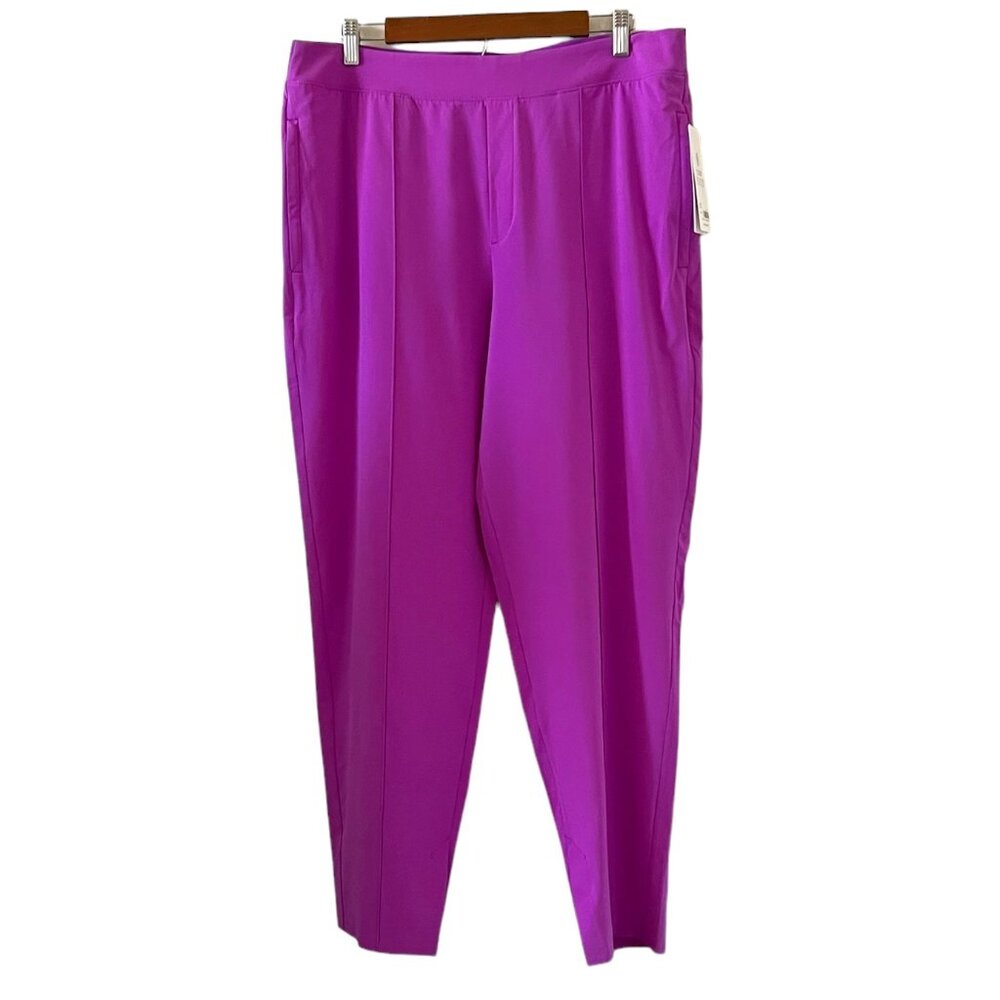Athleta NEW Vienna Slim Pant In Raspberry Purple Size 16